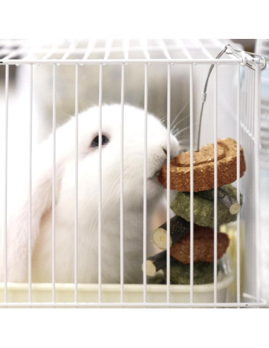 Juguetes de Masticar para Conejos MUYG - 4 Pcs Naturales