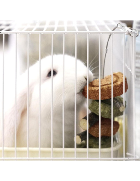 Juguetes de Masticar para Conejos MUYG - 4 Pcs Naturales