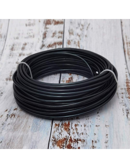 Alambre de Metal Flexible INSPIRELLE 9 Gauge 12.8m Negro