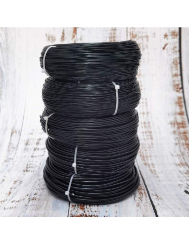 Alambre de Metal Flexible INSPIRELLE 9 Gauge 12.8m Negro