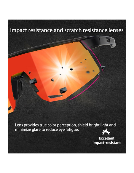 Gafas de sol deportivas dKargo UV400 polarizadas unisex