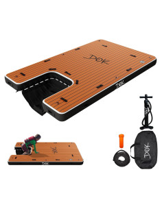 Plataforma Inflable DOK Party-DOK 2.44m x 1.52m Antideslizante