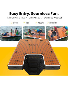 Plataforma Inflable DOK Party-DOK 2.44m x 1.52m Antideslizante 2