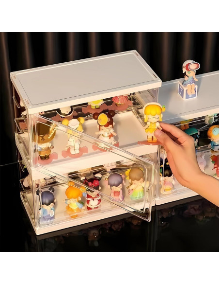 Caja de Exhibición Acrílica Apilable HOMARTIQ 26.9x14x16 cm Caja de Exhibición Acrílica Apilable HOMARTIQ 26.9x14x16 cm