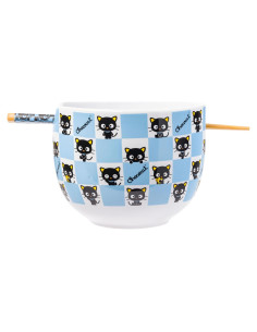 Plato de Cerámica para Ramen Silver Buffalo Chococat 20 oz