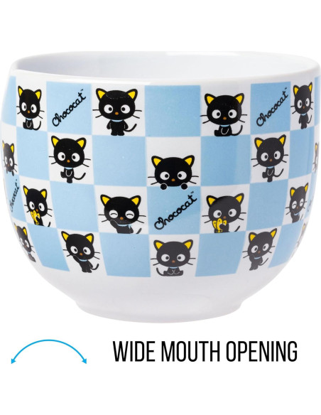 Plato de Cerámica para Ramen Silver Buffalo Chococat 20 oz