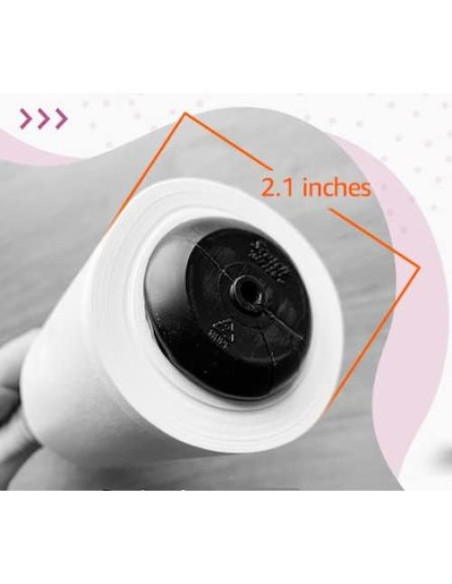 Cubierta Protectora para Rodillo de Pelusa Metkix Beige - Paquete de 2