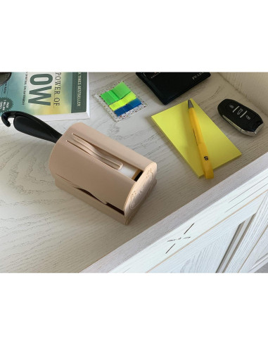 Cubierta Protectora para Rodillo de Pelusa Metkix Beige - Paquete de 2