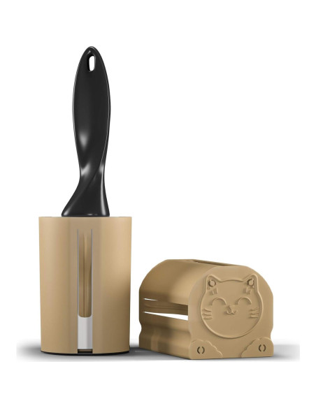 Cubierta Protectora para Rodillo de Pelusa Metkix Beige - Paquete de 2