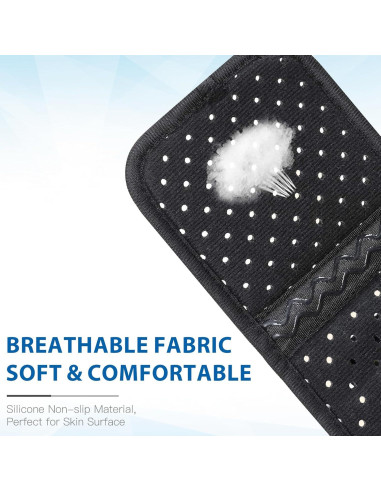 Soporte de Tobillo Tenbon Férula Pie Caído Ajustable Negro