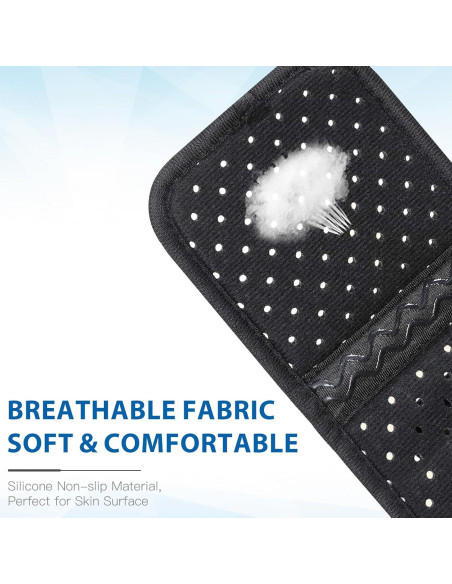 Soporte de Tobillo Tenbon Férula Pie Caído Ajustable Negro