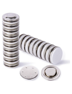 Imán Magnético Redondo Magreen 24 Piezas para Etiquetas