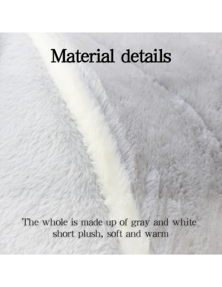 Cama para Gatos WINDRACING 38cm Gris Acolchada y Lavable