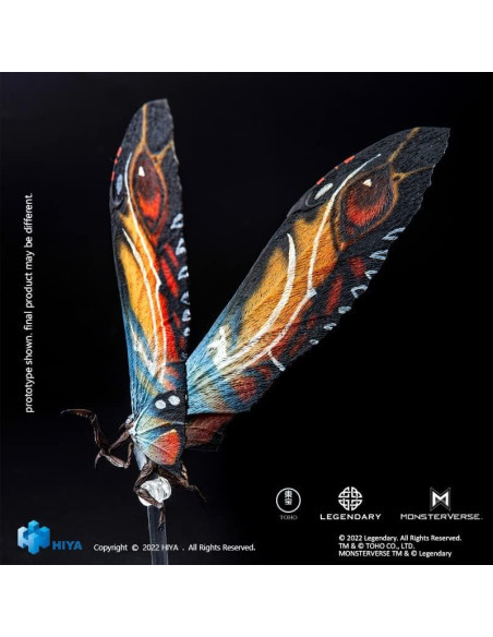 Figura de Acción Mothra Hiya Toys 36 cm 11 Puntos de Articulación