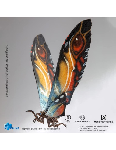 Figura de Acción Mothra Hiya Toys 36 cm 11 Puntos de Articulación