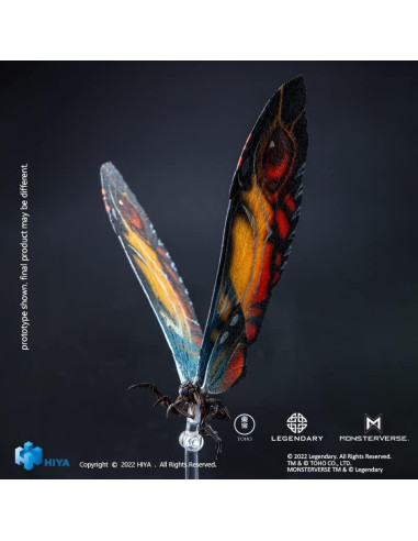 Figura de Acción Mothra Hiya Toys 36 cm 11 Puntos de Articulación