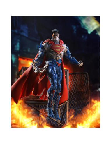 Figura de acción McFarlane Cyborg Superman 27.9 cm