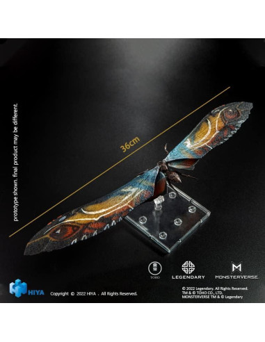 Figura de Acción Mothra Hiya Toys 36 cm 11 Puntos de Articulación