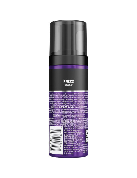 Espuma de Estilo John Frieda Frizz Ease 142 ml para Rizos Espuma de Estilo John Frieda Frizz Ease 142 ml para Rizos