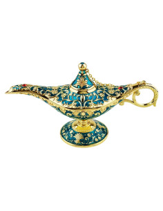 Lámpara Mágica de Aladino SUNMALL Vintage 20.7x11.3cm Decorativa