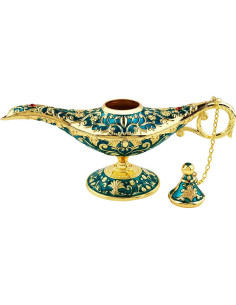 Lámpara Mágica de Aladino SUNMALL Vintage 20.7x11.3cm Decorativa 2