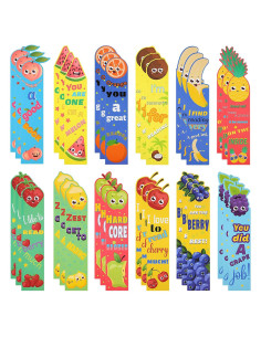 36 Marcadores Aromatizados de Frutas Gersoniel - Multicolor