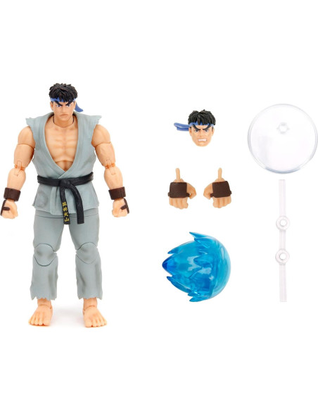 Figura de Acción Ryu 15.24 cm Jada Toys Street Fighter II Figura de Acción Ryu 15.24 cm Jada Toys Street Fighter II