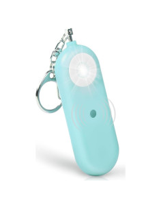 Alarma de Seguridad Personal MtMinn 130dB con Luz LED - Aguamarina