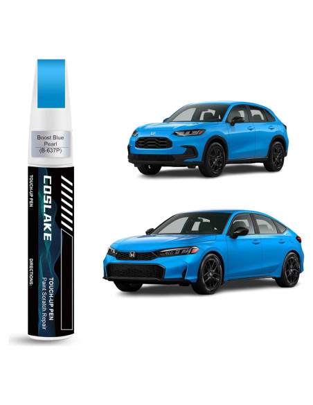 Pintura de Retoque COSLAKE 12ml Perla Azul B-637P Honda CIVIC
