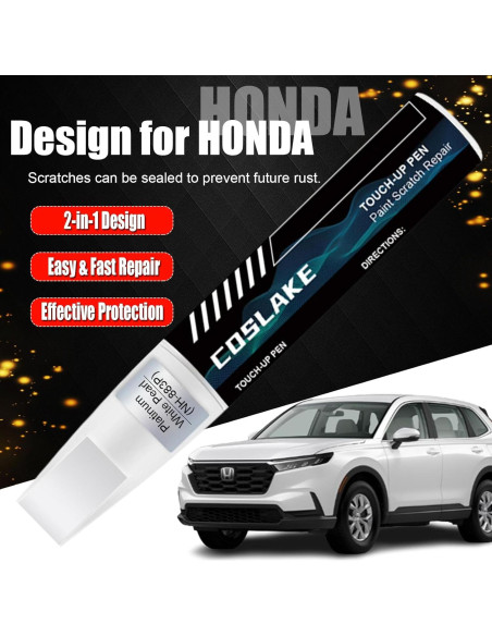 Pintura de Retoque COSLAKE 12ml Perla Azul B-637P Honda CIVIC