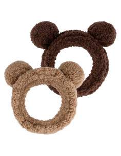 Diadema de Spa YISSION con Orejas de Oso - Franela Carol