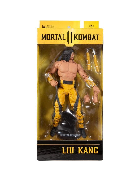 Figura de acción Liu Kang Abad Luchador McFarlane 27.9 cm Figura de acción Liu Kang Abad Luchador McFarlane 27.9 cm