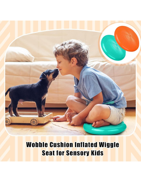 Cojín de Asiento Wobble Silipull 34.5 cm 2 Piezas PVC