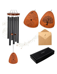 Campana de Viento Conmemorativa JOBOSI 25 cm Mariposa