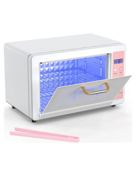 Esterilizador de Herramientas de Uñas Yofuly 10L Rosa