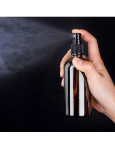 Botellas de Spray de Vidrio Ámbar 4oz Hydior - Paquete de 6 2