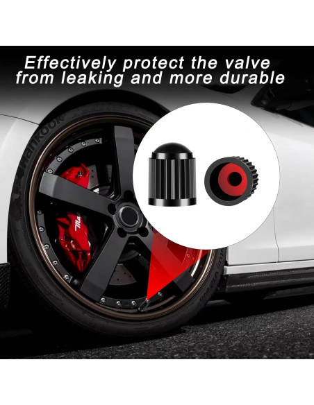 1000 Tapones de Válvula de Neumático Z-oneMart Universales