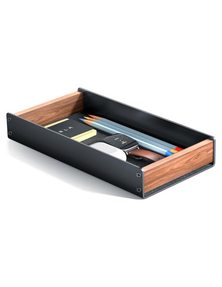 Organizador de Escritorio UPERGO de Madera de Nogal 47x32 cm Organizador de Escritorio UPERGO de Madera de Nogal 47x32 cm