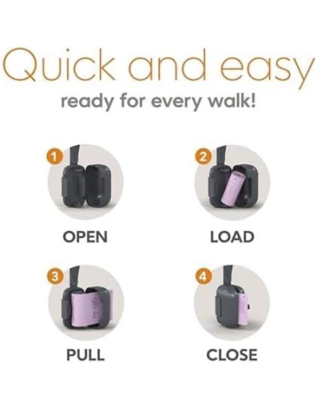 Dispensador de Bolsas de Excremento para Perros Angelcare - 15 Unidades Aromatizadas