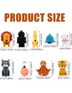 9 Linternas de Enfermera Pediátrica ZHUAL con Luz LED 2