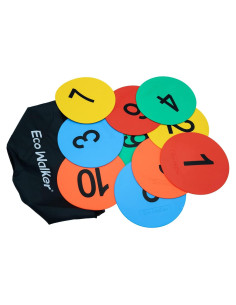 Marcadores Antideslizantes Eco Walker 10 Unidades 15 cm