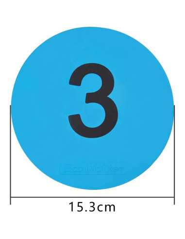 Marcadores Antideslizantes Eco Walker 10 Unidades 15 cm