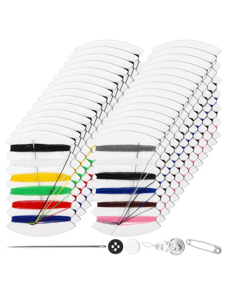 Kit de Costura de Viaje Yuxung 200 Piezas con Agujas y Hilo