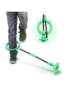 Pelota de Salto Plegable Mumba Verde para Niños y Adultos