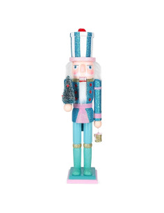 Adorno Cascanueces de Navidad LULU Deer 38cm Verde