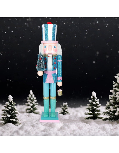 Adorno Cascanueces de Navidad LULU Deer 38cm Verde