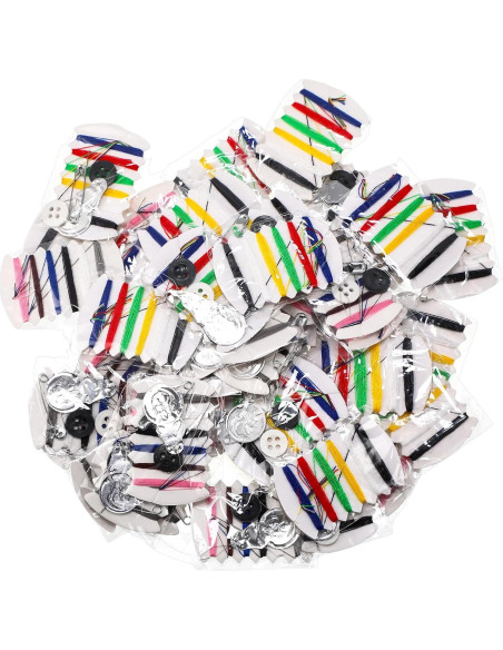 Kit de Costura de Viaje Yuxung 200 Piezas con Agujas y Hilo