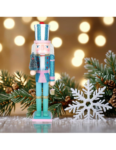 Adorno Cascanueces de Navidad LULU Deer 38cm Verde