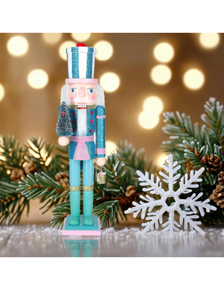 Adorno Cascanueces de Navidad LULU Deer 38cm Verde