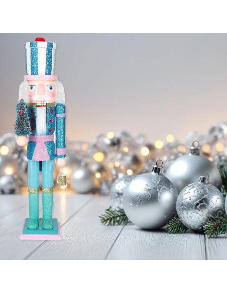 Adorno Cascanueces de Navidad LULU Deer 38cm Verde